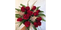 Bouquet of 12 roses